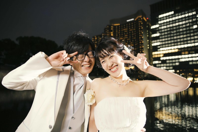 「最後は笑顔ではいチーズ」