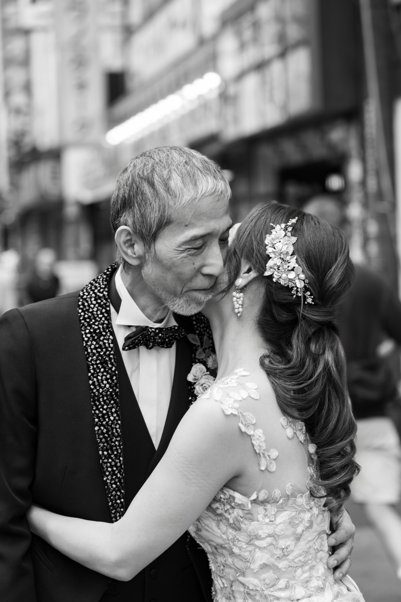 タクシー待ちの一コマ