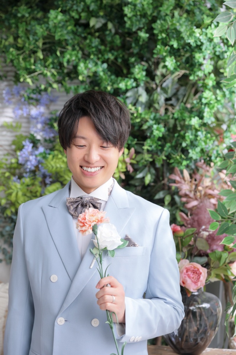 ご新郎様ソロカット