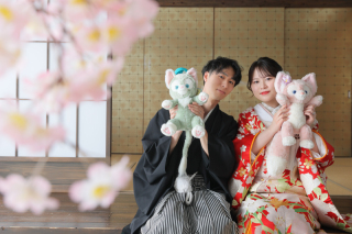 屋内庭園スタジオ撮影！