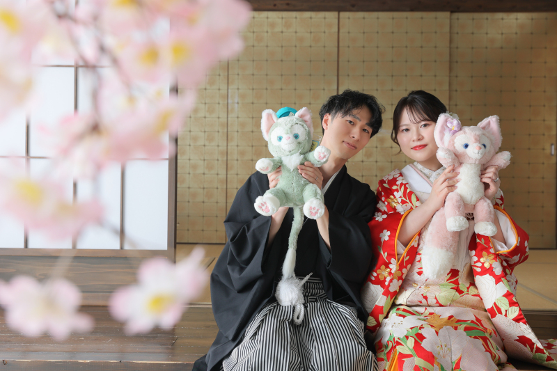 屋内庭園スタジオ撮影！