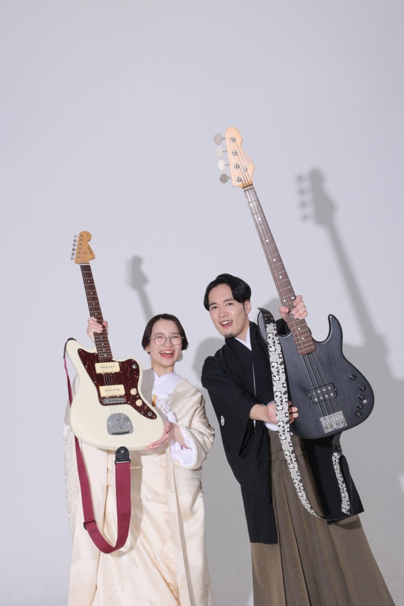 お茶目なショットも1枚