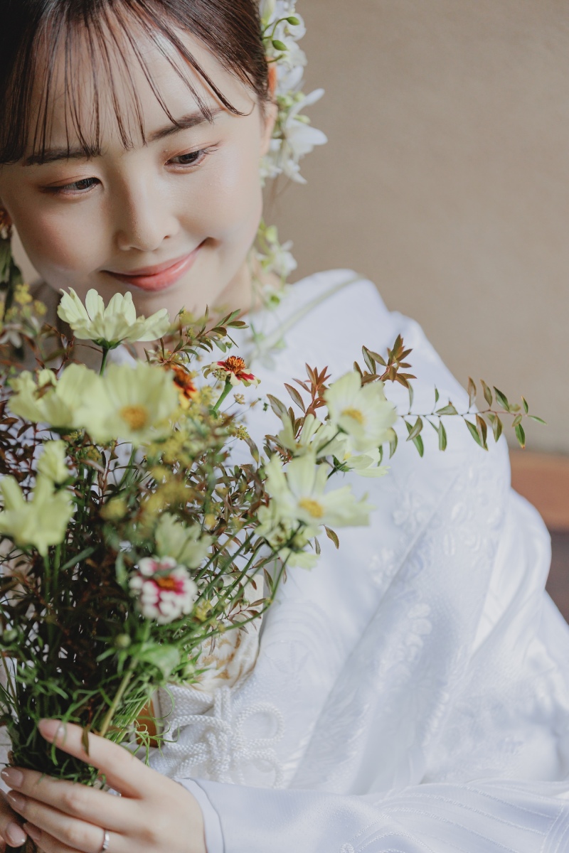 新婦様のソロカット