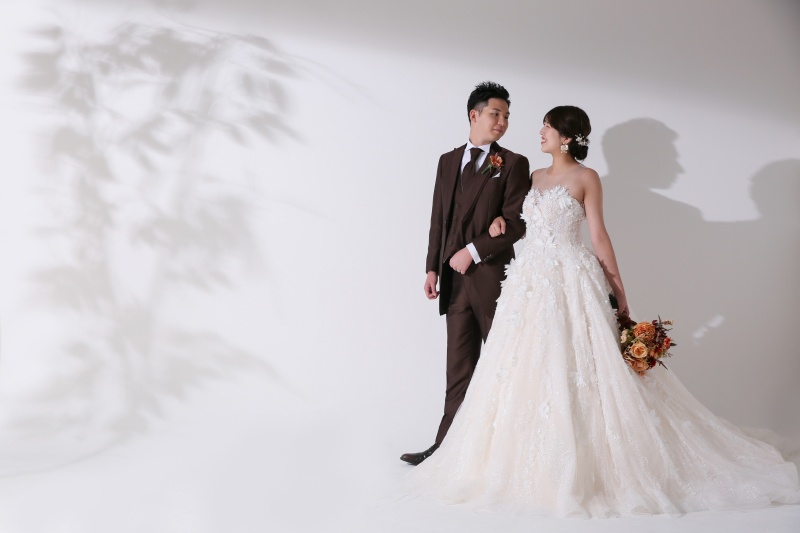 シンプルな背景でも表情豊かに♪