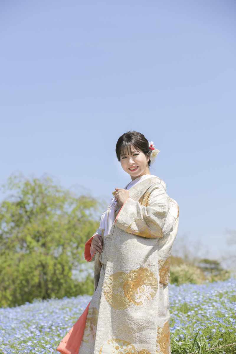 ご新婦様のソロショット。パート１