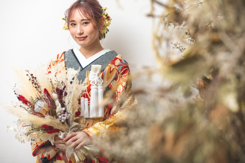 ドライフラワーブーケ