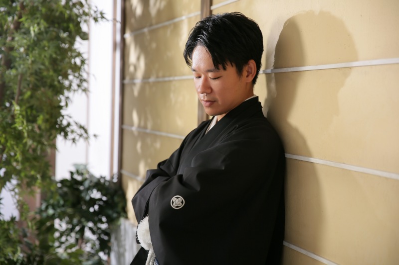 ご新郎様ソロショット