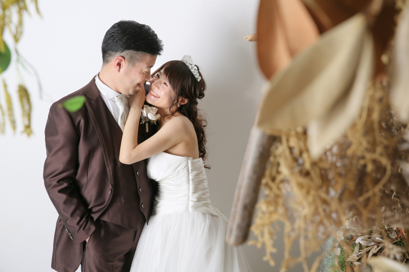 ドライフラワーと