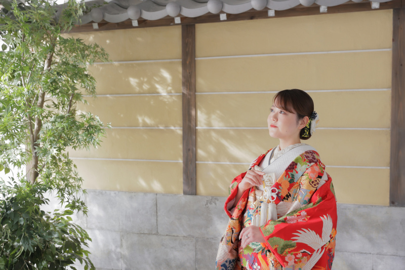 新婦さまのソロショット