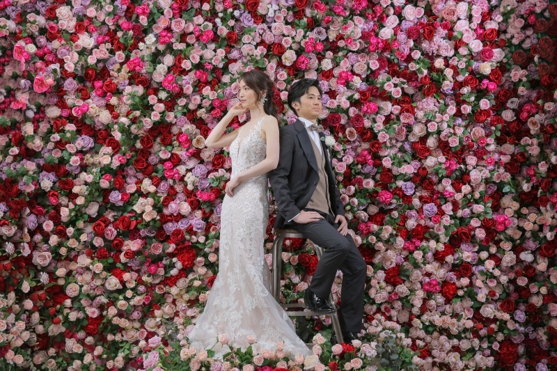 人気！バラ背景！