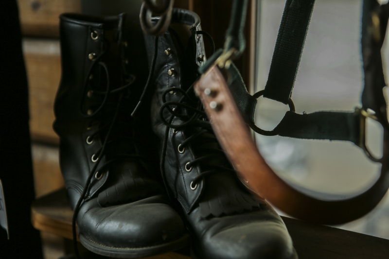 ウエスタンの小物がいっぱい