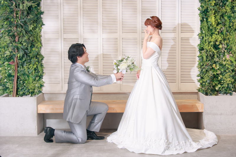 プロポーズ風ショットも！