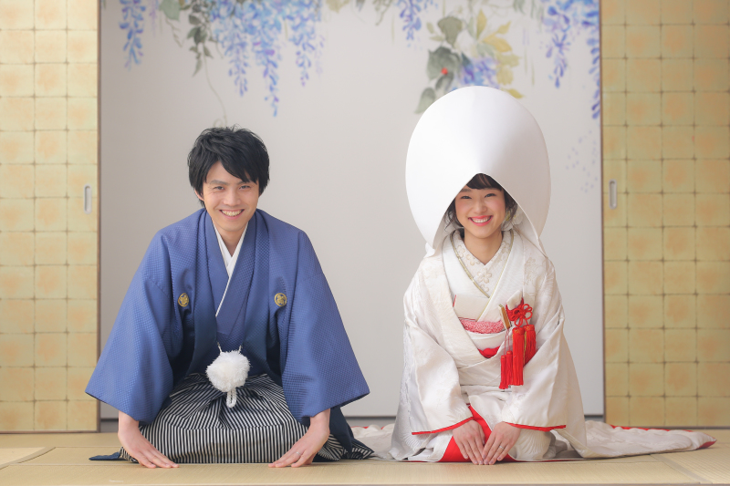 定番の正座カットも！