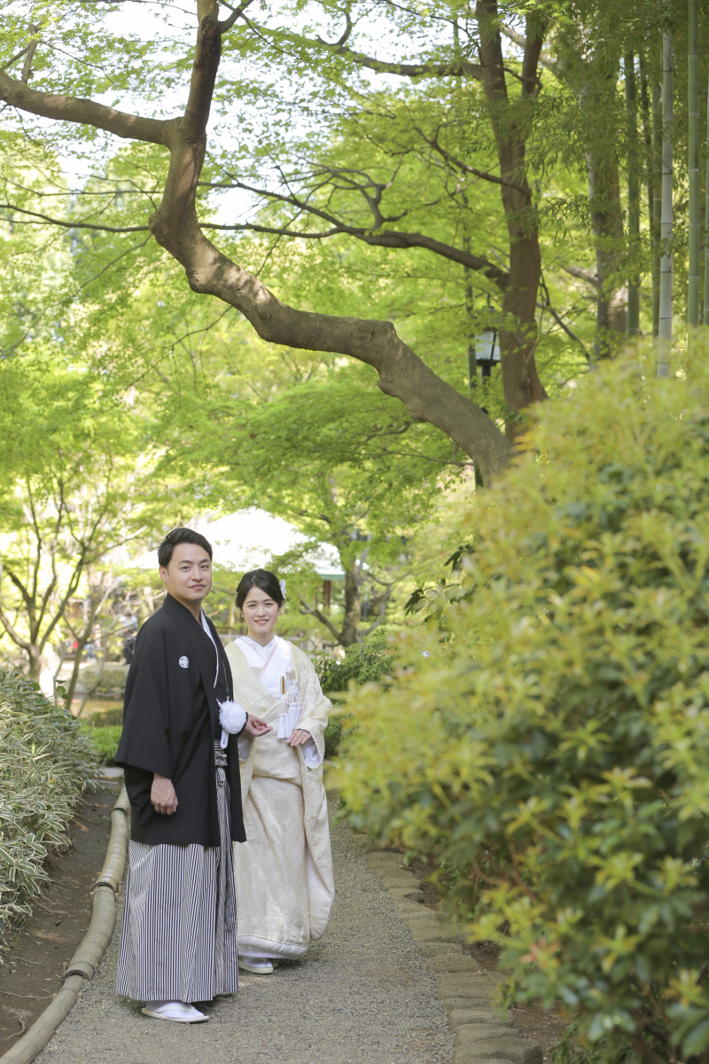 庭園をお散歩！