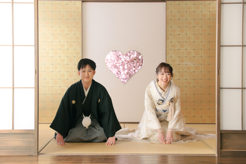 和装でもキュートに