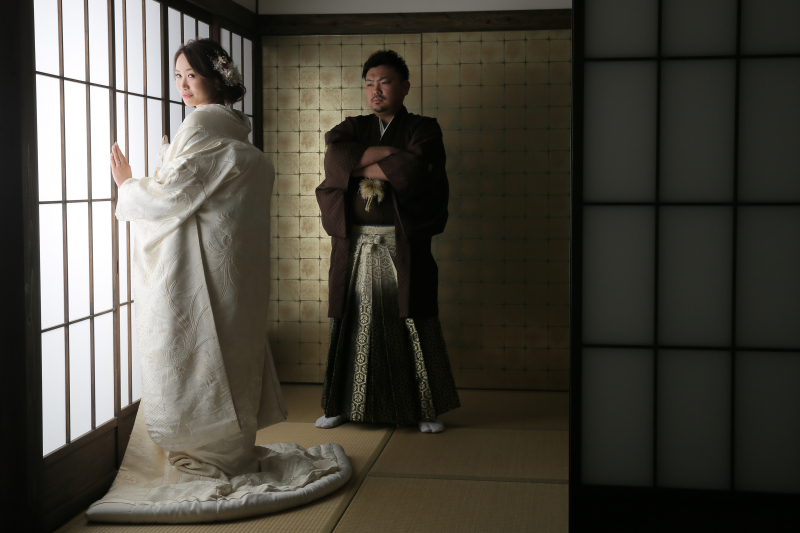 白無垢にチェンジ