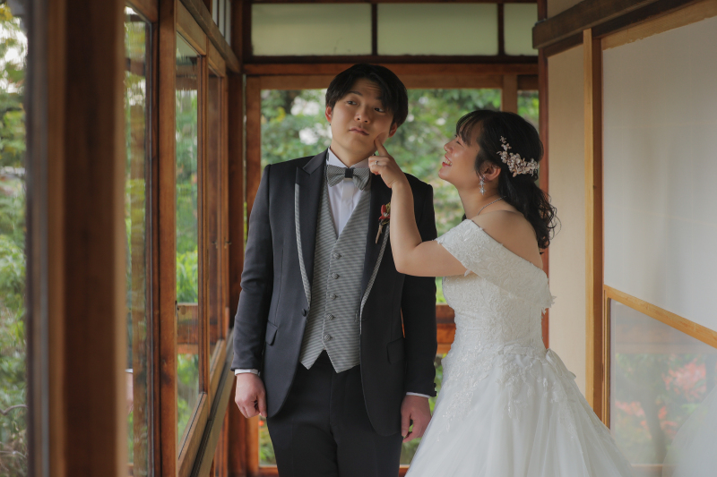 新郎さんへのちょっかい