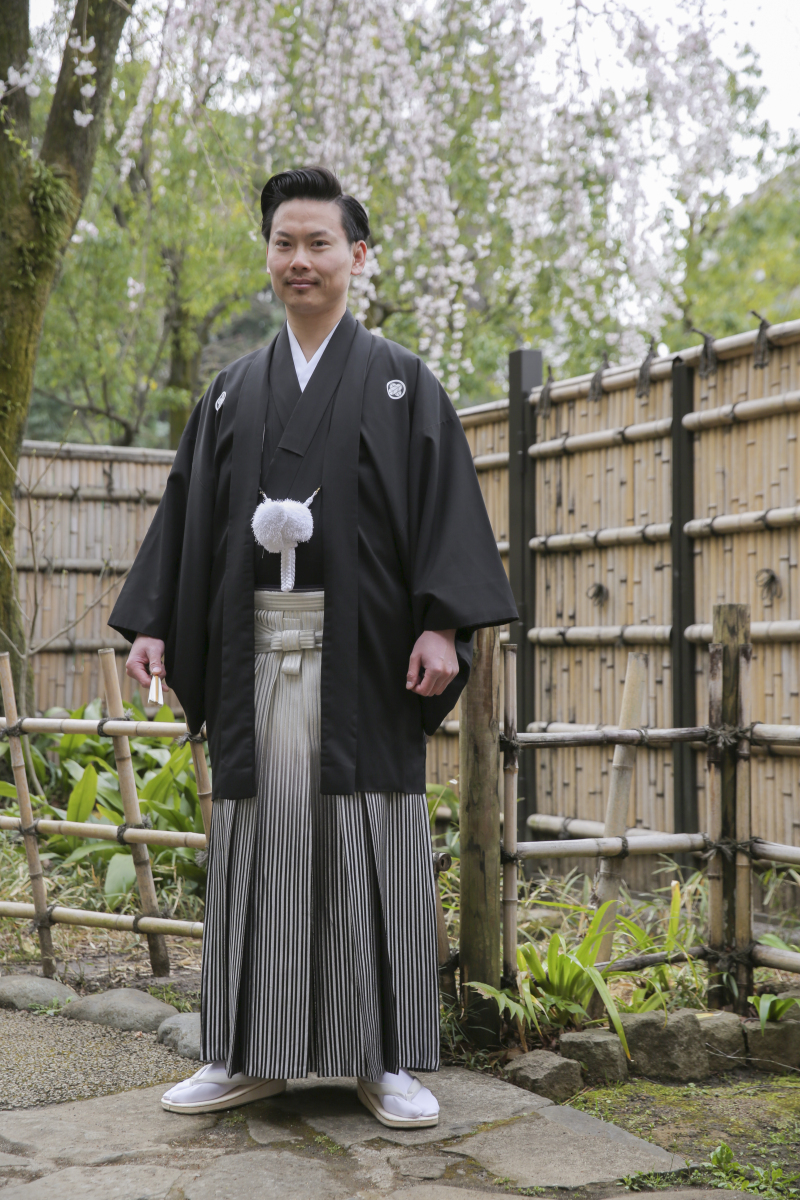 ご新郎様ソロショット。パート1