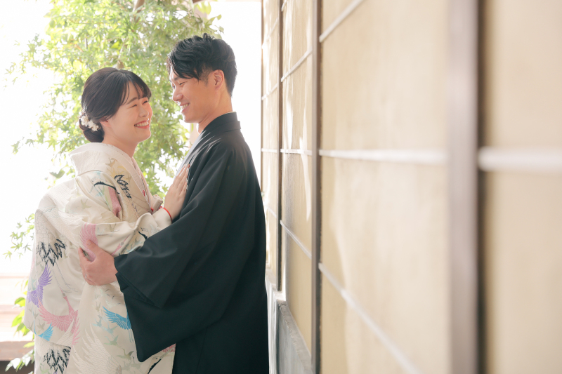 ぎゅっと寄って