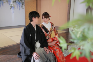 梅雨時期の撮影をお考えの方は、屋内庭園がおすすめ。