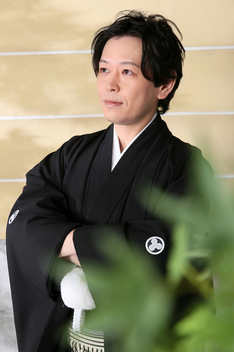 緑を入れて涼やかに