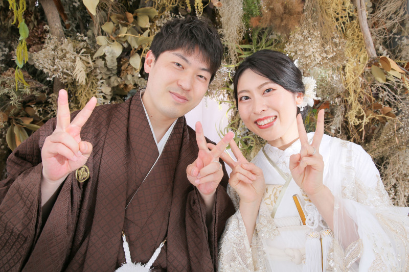 最後はピースで