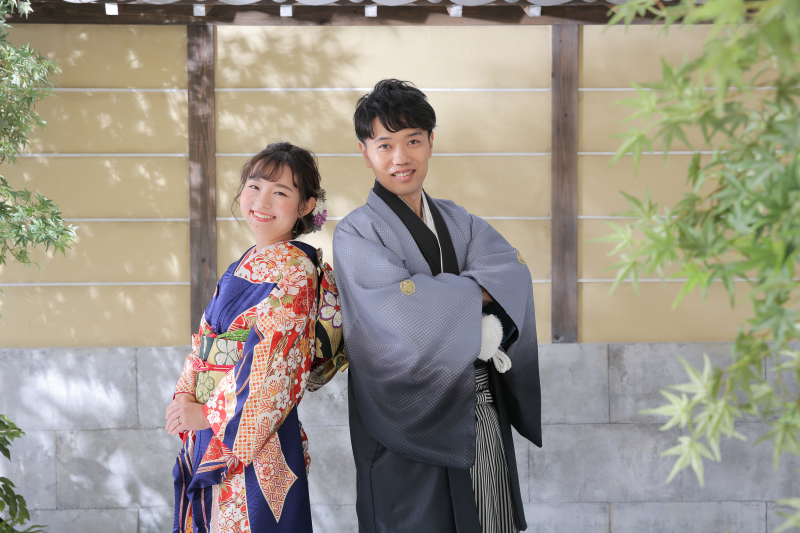 背中合わせはかっこかわいいです！