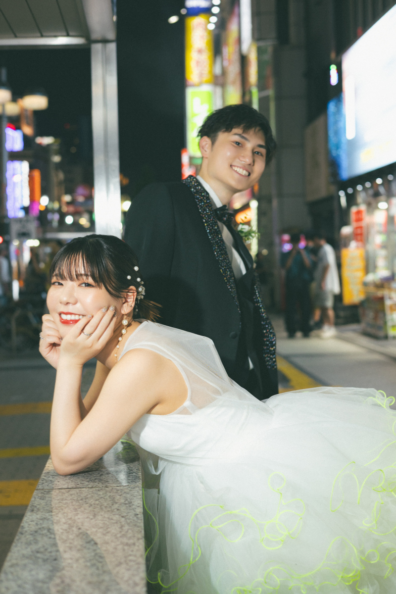 楽しい表情で