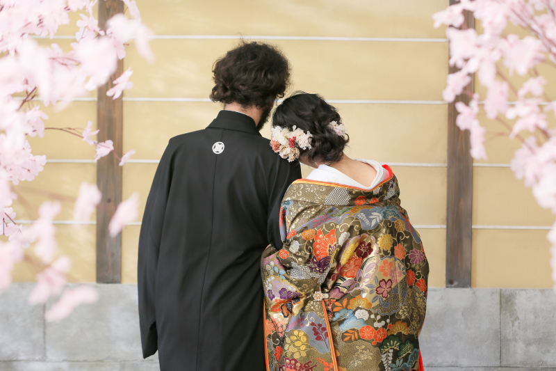 寄り添うお二人！