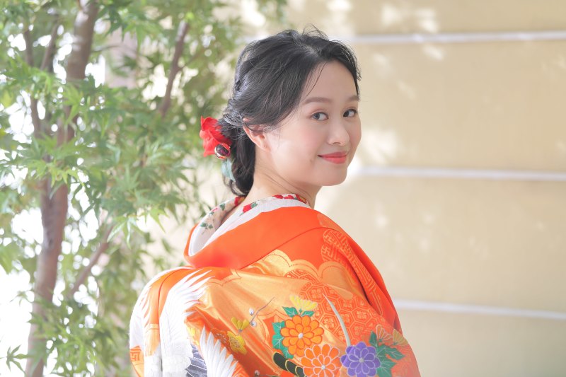 ご新婦様のソロショット