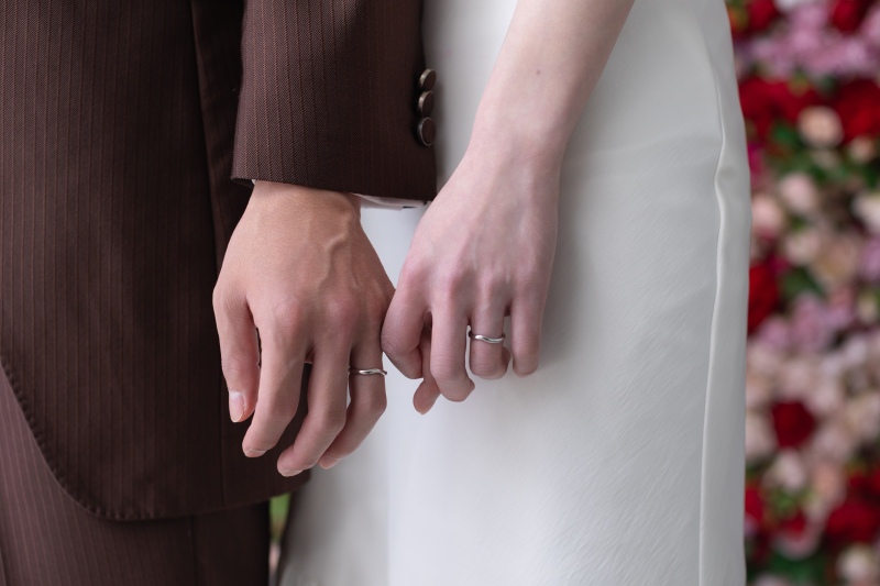 手元ショットも