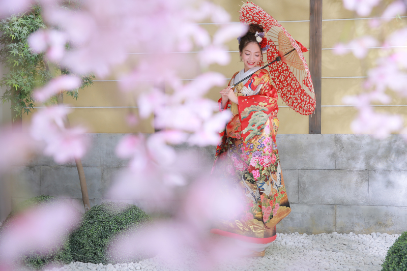 桜と一緒に！！