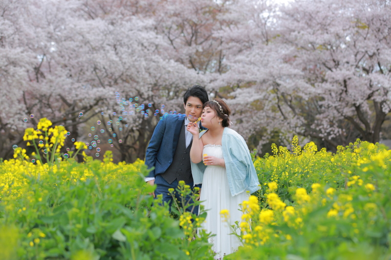 ピンクと黄色！