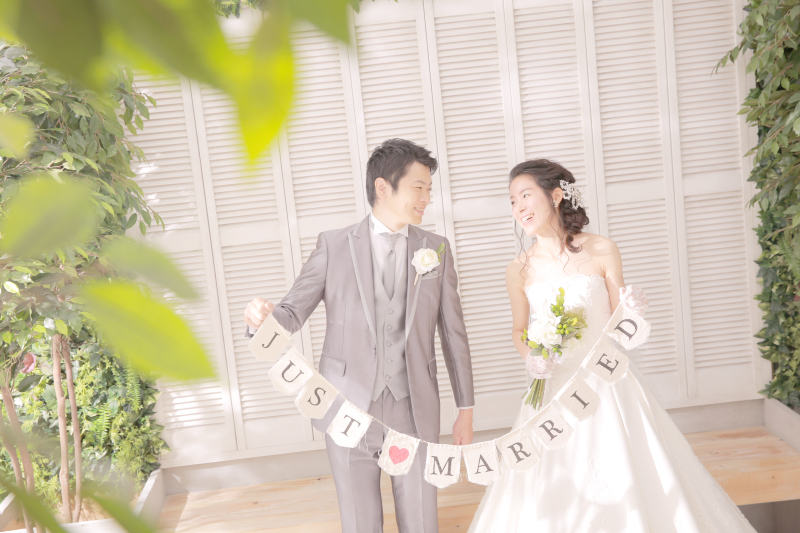 大人気のガーデン風の壁で。