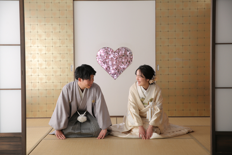 お辞儀ショット