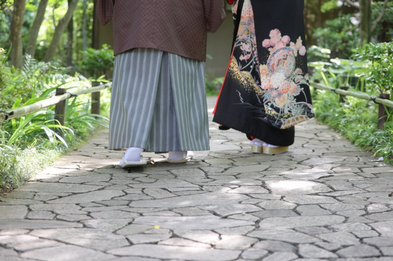 お二人での撮影スタート