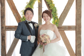 前撮りはハウススタジオで♪