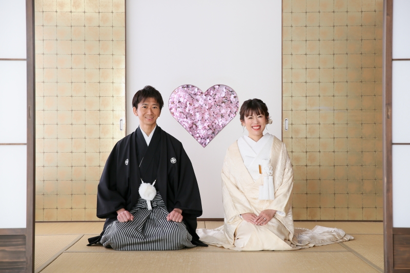 ハートの猪目窓で可愛らしさを♡