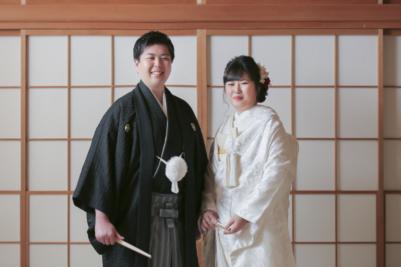 結びショット。