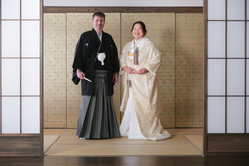 お着物を整えてきっちりしたお写真も♪