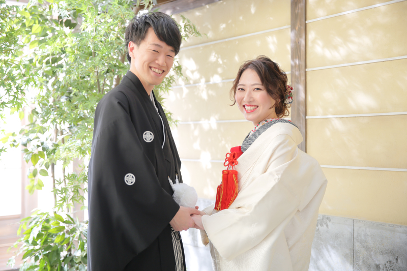 寒い季節、屋内庭園で暖かく前撮りしませんか♪