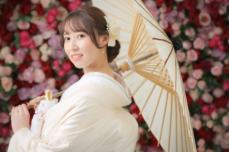 新婦様のソロショット