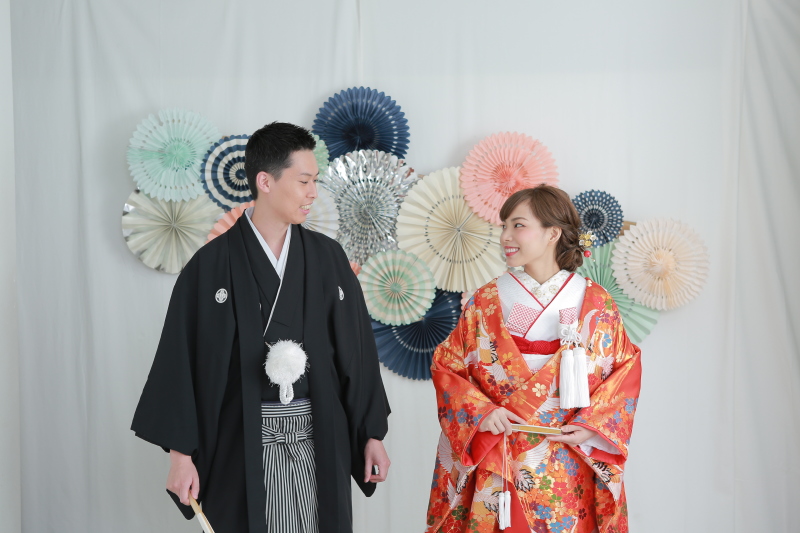 ハウススタジオを和装で
