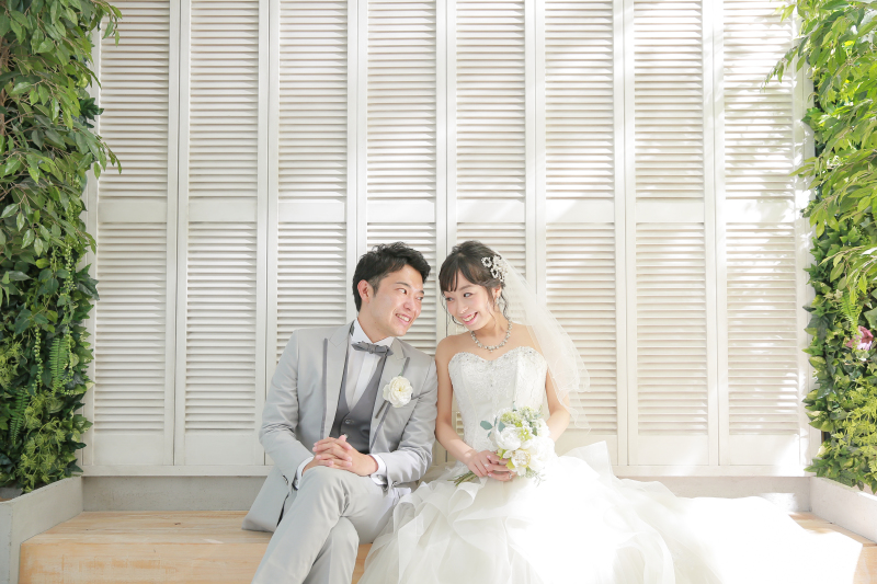 見つめ合いながらパシャ