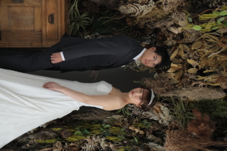 おしゃれなお二人とハウススタジオ