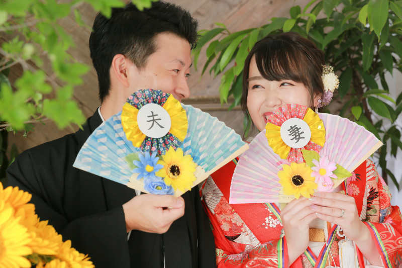 和装でも可愛くオシャレに