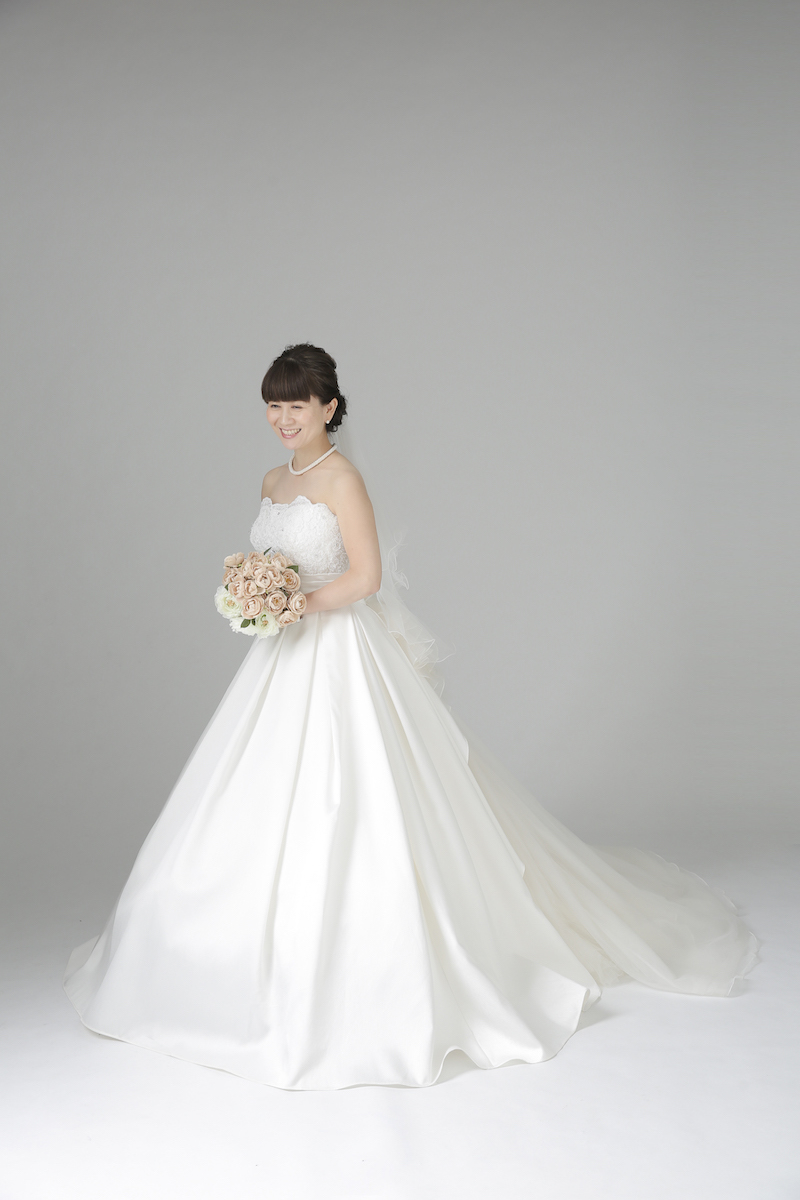 もちろん花嫁さまの一人カットも！