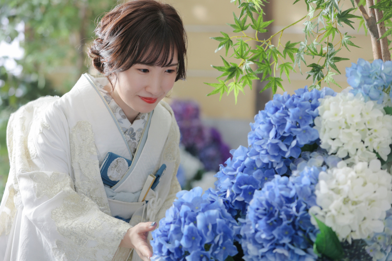 青色コーディネート