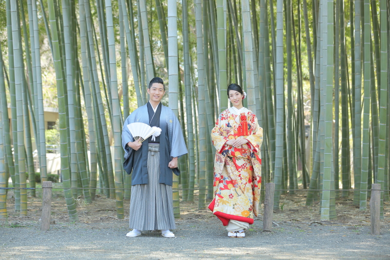 色打掛はロケーションで！