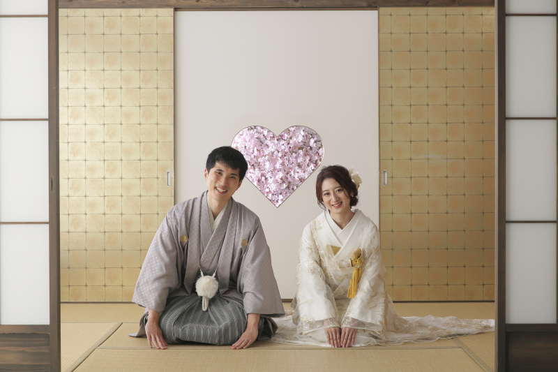 最後はやっぱり正座ショット！